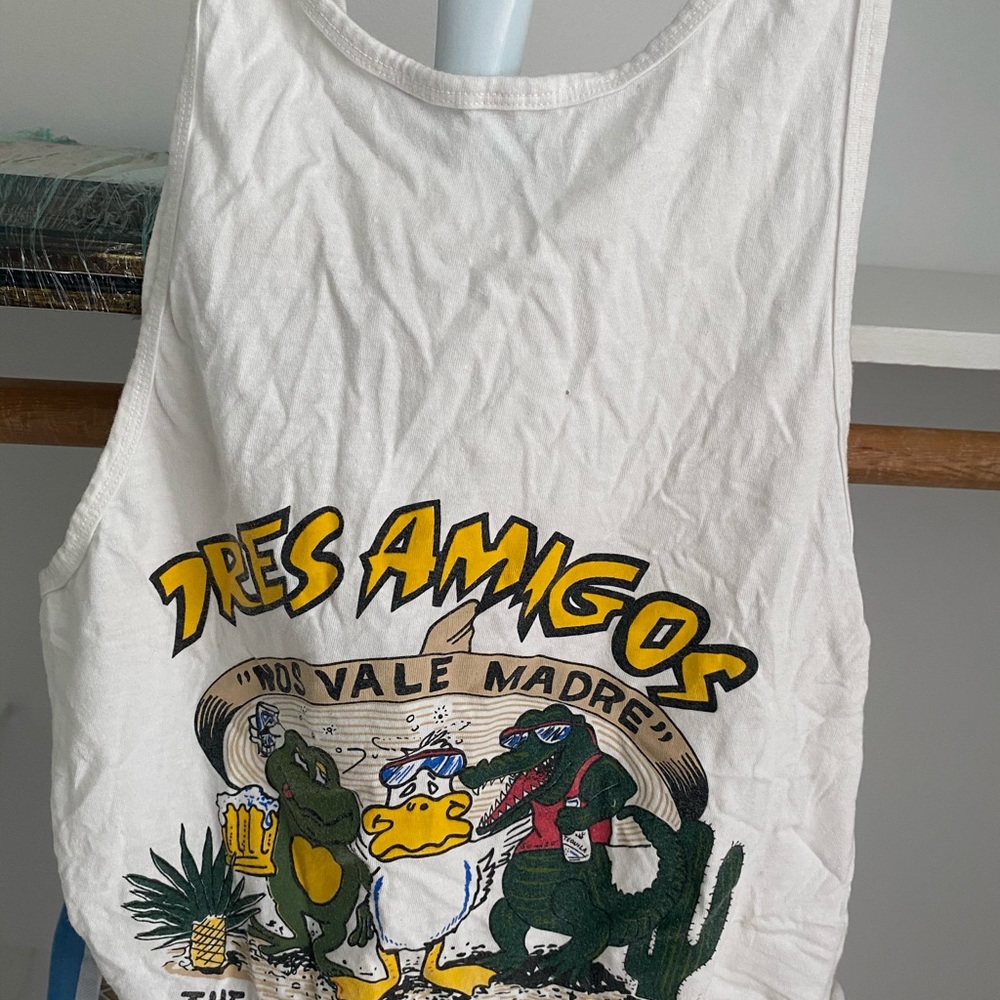 🛒 vintage crop top tank